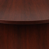 English Elm EE1865 Classic Commercial Grade 6 Foot Conference Table Mahogany EEV-13919