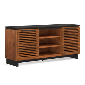 Legends Furniture Mid Century Modern Fully Assembled TV Stand, Fully Assembled GC1210.BNB