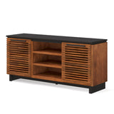 Legends Furniture Mid Century Modern Fully Assembled TV Stand, Fully Assembled GC1210.BNB