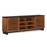 Legends Furniture Mid Century Modern Fully Assembled TV Stand, Fully Assembled GC1220.BNB