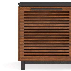 Legends Furniture Mid Century Modern Fully Assembled TV Stand, Fully Assembled GC1220.BNB