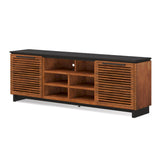 Legends Furniture Mid Century Modern Fully Assembled TV Stand, Fully Assembled GC1220.BNB
