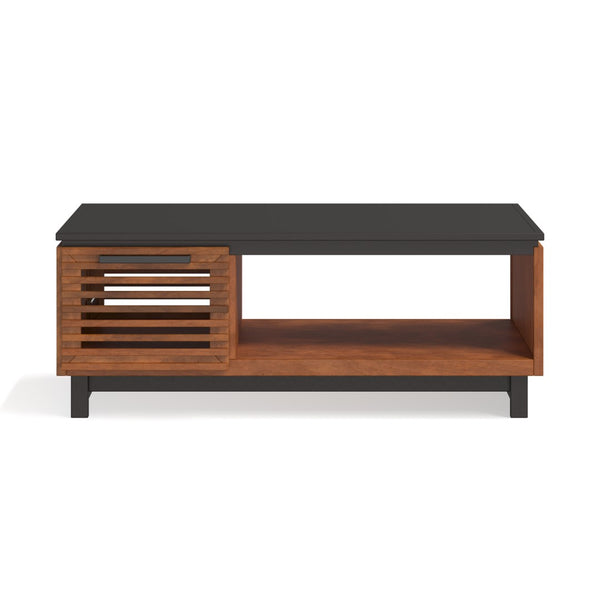 Legends Furniture Mid Century Modern Fully Assembled Storage Coffee Table, Fully Assembled GC4210.BNB