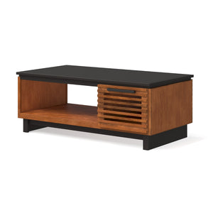 Legends Furniture Mid Century Modern Fully Assembled Storage Coffee Table, Fully Assembled GC4210.BNB