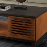 Legends Furniture Mid Century Modern Fully Assembled Storage Coffee Table, Fully Assembled GC4210.BNB