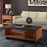 Legends Furniture Mid Century Modern Fully Assembled Storage Coffee Table, Fully Assembled GC4210.BNB