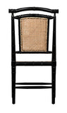 Noir Colonial Bamboo Side Chair GCHA126HB