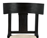 Noir Athena Side Chair GCHA239P