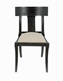 Noir Athena Side Chair GCHA239P