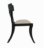 Noir Athena Side Chair GCHA239P