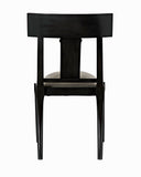 Noir Athena Side Chair GCHA239P