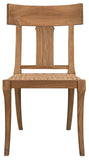 Noir Athena Side Chair,Teak with Caning GCHA239TC