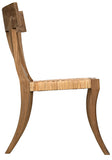 Noir Athena Side Chair,Teak with Caning GCHA239TC