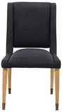 Noir Lino Dining Chair GCHA273T