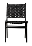 Noir Dede Dining Chair GCHA277B