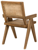 Noir Jude Chair with Caning GCHA278T