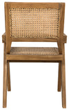 Noir Jude Chair with Caning GCHA278T