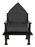 Noir Resurrection Chair GCHA308-GREY