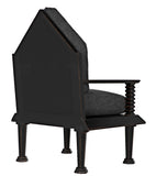 Noir Resurrection Chair GCHA308-GREY