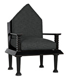 Noir Resurrection Chair GCHA308-GREY