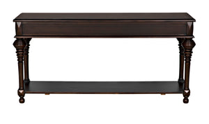 Noir Colonial Large Sofa Table GCON102D