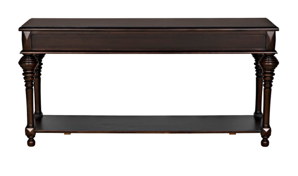 Noir Colonial Large Sofa Table GCON102D