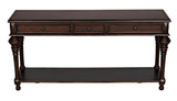 Noir Colonial Large Sofa Table GCON102D