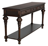 Noir Colonial Large Sofa Table GCON102D