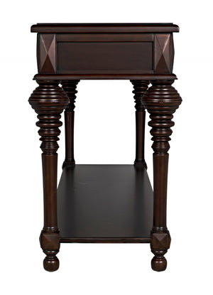 Noir Colonial Large Sofa Table GCON102D