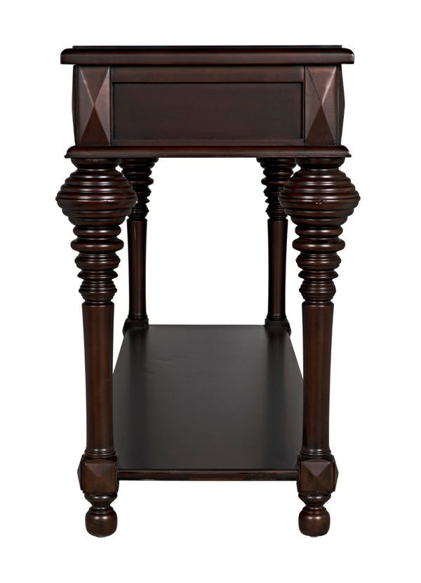 Noir Colonial Large Sofa Table GCON102D
