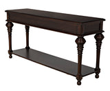 Noir Colonial Large Sofa Table GCON102D