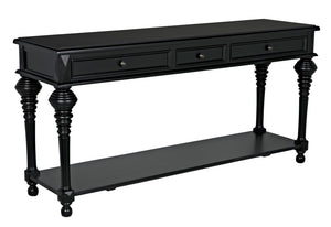 Noir Colonial Sofa Table GCON102