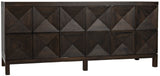 Noir Quadrant 3 Door Sideboard GCON231EB-3