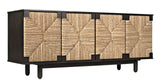 Noir Brook 4 Door Sideboard GCON239-2P