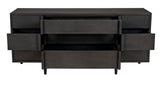 Noir Morten 9 Drawer Dresser GCON241P