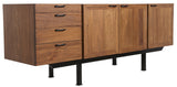 Noir Mind-Croft Sideboard GCON248DW