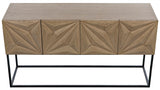 Noir Zurich Console GCON262BW