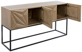 Noir Zurich Console GCON262BW