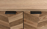 Noir Herringbone Sideboard GCON270MTB