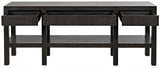 Noir Conrad Console GCON272P