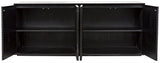 Noir Smith 4 Door Sideboard GCON273HB-4