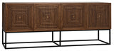 Noir Lanon Sideboard with Steel Base GCON289DW