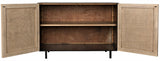 Noir Ray Sideboard with Steel Box GCON308BW