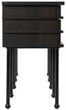 Noir Oliver Console GCON355EB