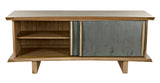 Noir Copenhagen Sideboard with Zinc Door GCON384WAW