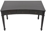 Noir Curba Desk GDES111HB