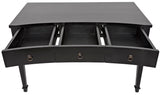 Noir Curba Desk GDES111HB