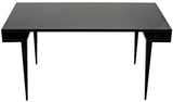 Noir Stiletto Desk GDES153MTB