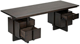 Noir Bridge Desk GDES180EB