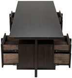 Noir Bridge Desk GDES180EB